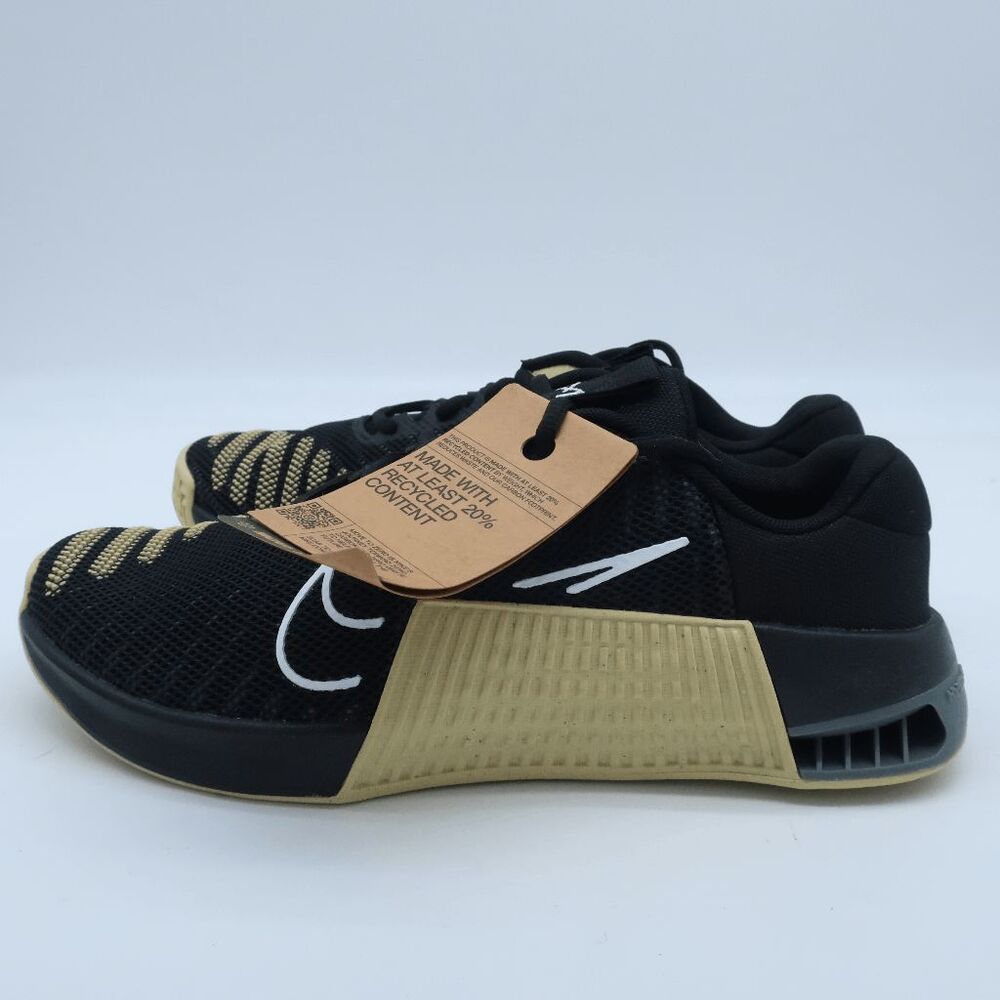 Nike Metcon 9 FD5431-001 Black/ Kakhi Training/Gym Shoes Men's Size 8.5 - Picture 3 of 9